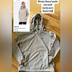 Montec Women's Sand Fleece Hoodie